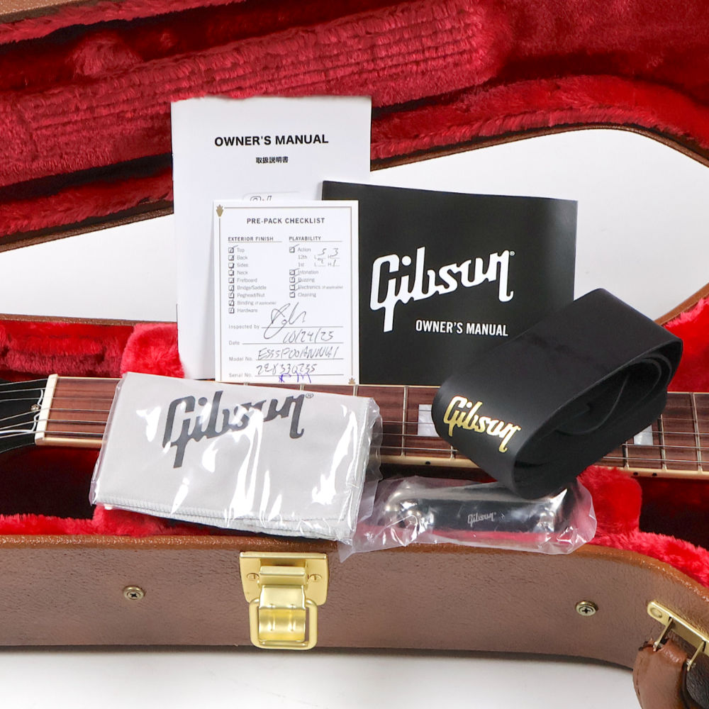 Gibson ギブソン ES-335 Figured Antique Natural エレキギター 付属品