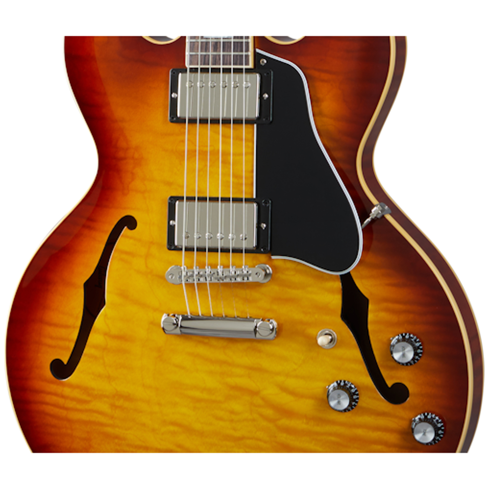 Gibson ギブソン ES-335 Figured Iced Tea エレキギター ボディ画像