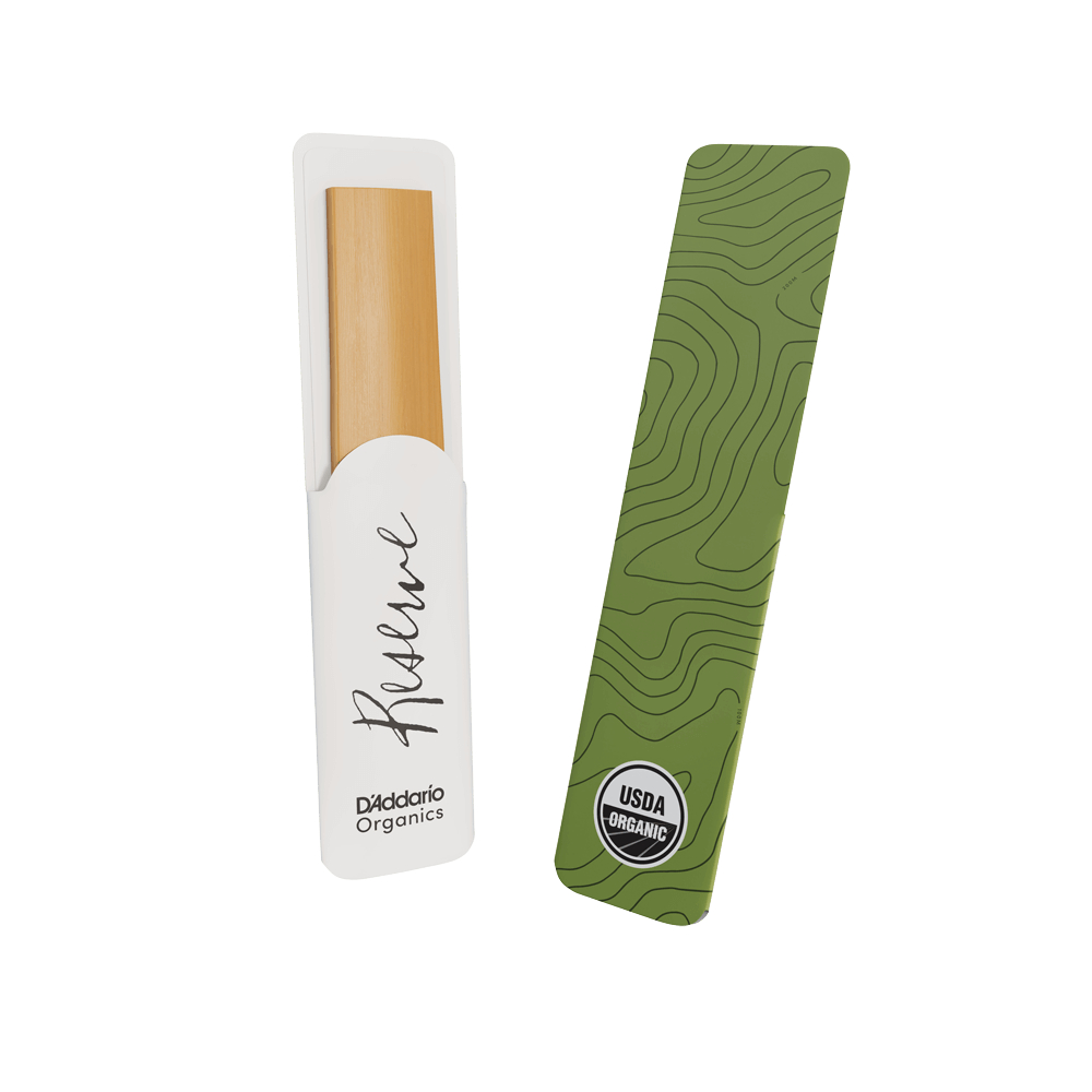 D’Addario Woodwinds ダダリオ ウッドウィンズ テナーサックス リード 5枚入り 硬さ:2.5 ダダリオ オーガニックス レゼルヴ 本体画像