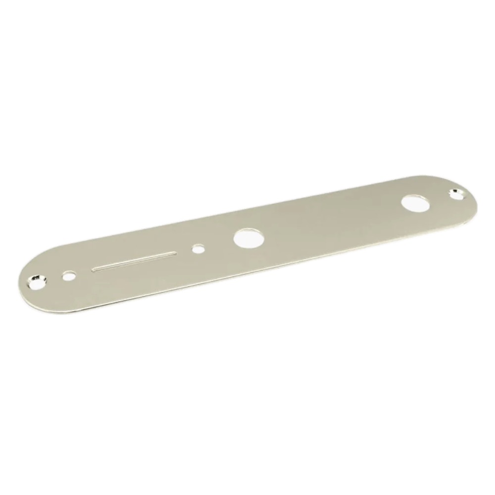 ALLPARTS オールパーツ AP-0650-001 Nickel Control Plate テレキャスター用コントロールプレート