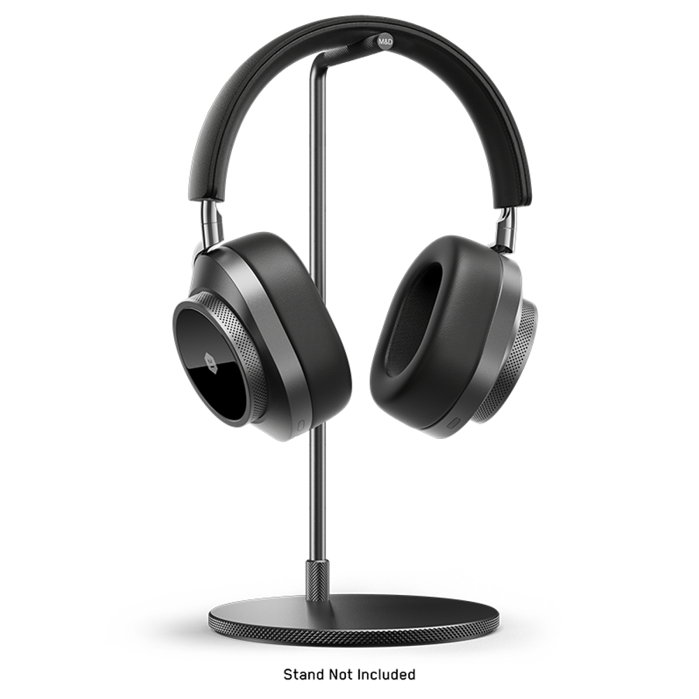 Master & Dynamic マスターアンドダイナミック MW75 Gunmetal / Black Leather アクティブノイズキャンセリングヘッドホン 本体画像