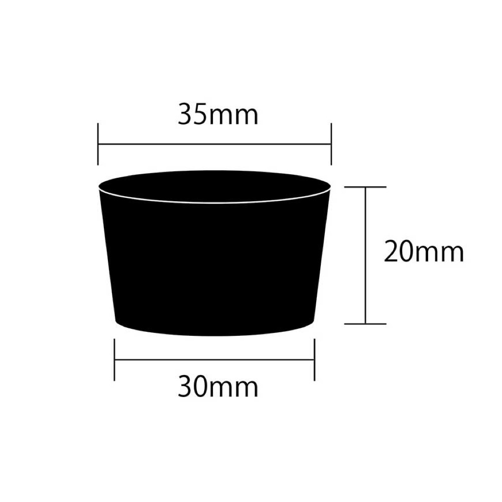 NiCso ナイクソ BUREEN スピーカーインシュレーター 6個入り サイズ