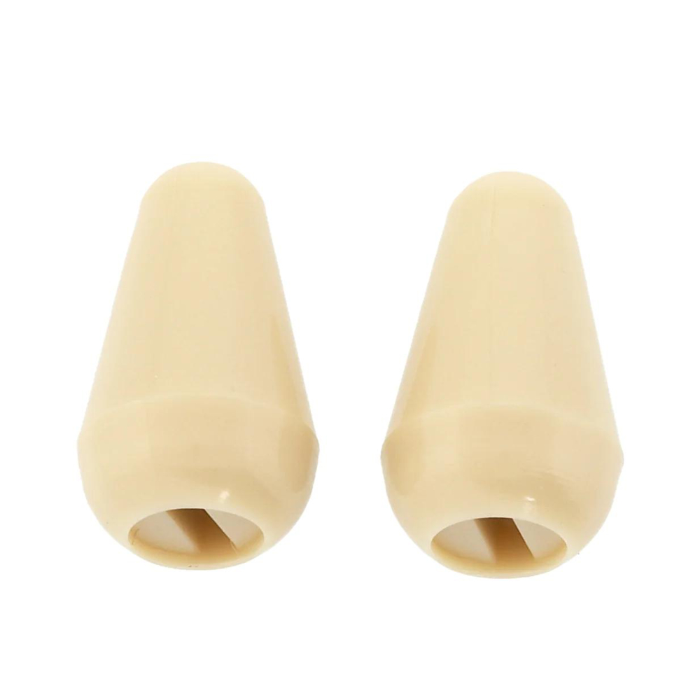 ALLPARTS オールパーツ SK-0710-048 Vintage Cream Usa Switch Tips For Stratocaster (Qty 2)  レバースイッチノブ