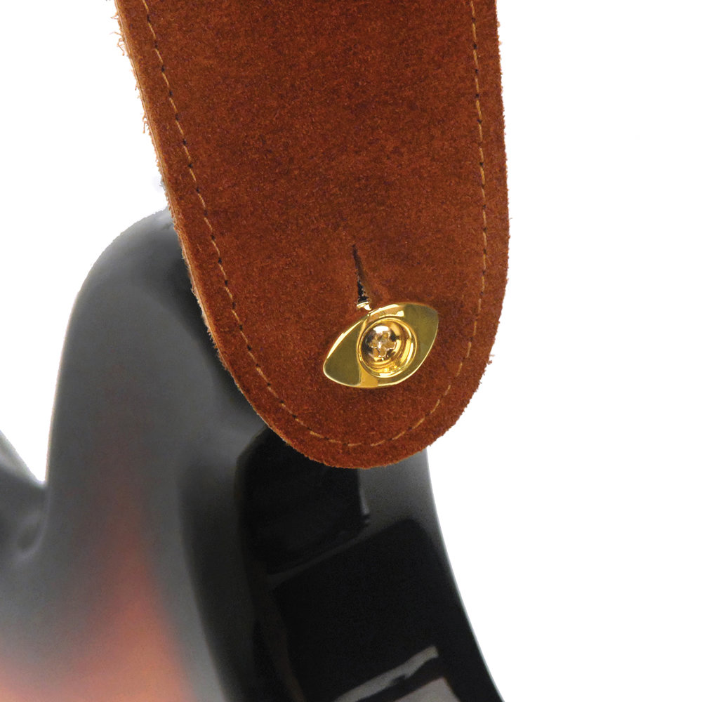 Planet Waves by D’Addario PWEEP302 Gold エンドピン ギター取り付けイメージ