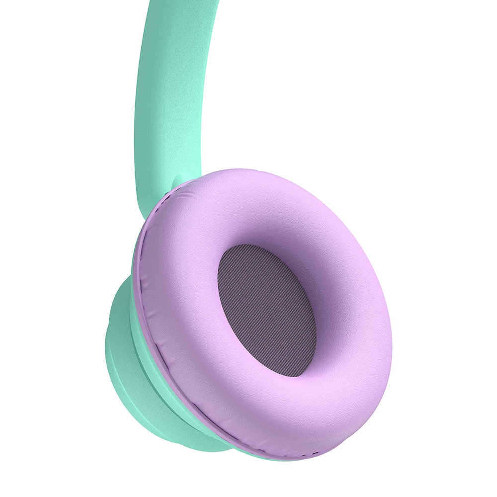 MEE audio ミーオーディオ HP-KJ45-MT KidJamz KJ45 ミント 子供用 有線ヘッドホン キッズヘッドフォン イヤーパッド