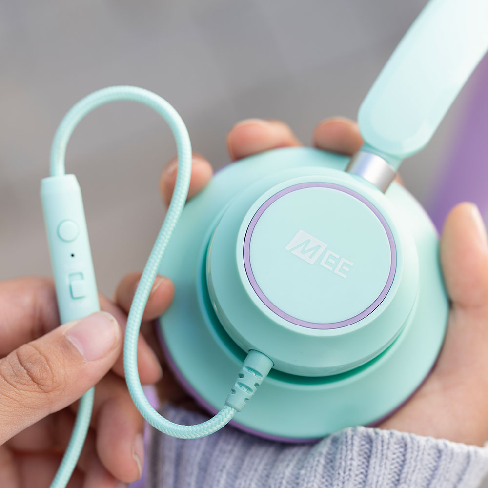 MEE audio ミーオーディオ HP-KJ45-MT KidJamz KJ45 ミント 子供用 有線ヘッドホン キッズヘッドフォン 有線ヘッドフォン