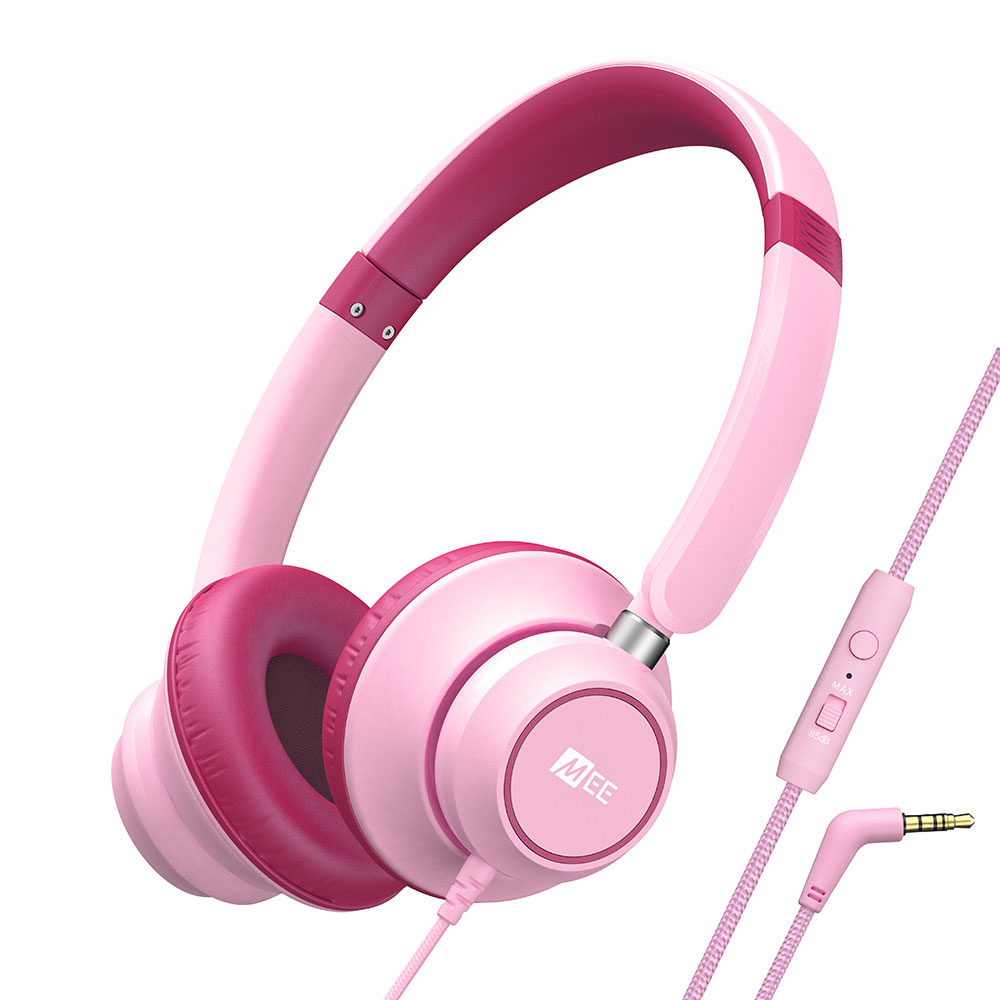 MEE audio ミーオーディオ HP-KJ45-PK KidJamz KJ45 ピンク 子供用 有線ヘッドホン キッズヘッドフォン
