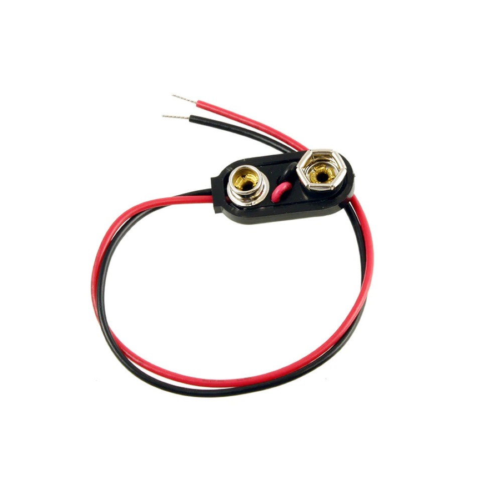 ALLPARTS EP-0249-000 Pack Of 5 9V Battery Terminals 9V電池用スナップ 5個入り