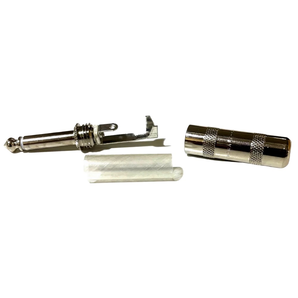 ALLPARTS オールパーツ EP-0280-010 Switchcraft Male Cable Mount Plug 1/4" ストレート型モノラルフォーンプラグ