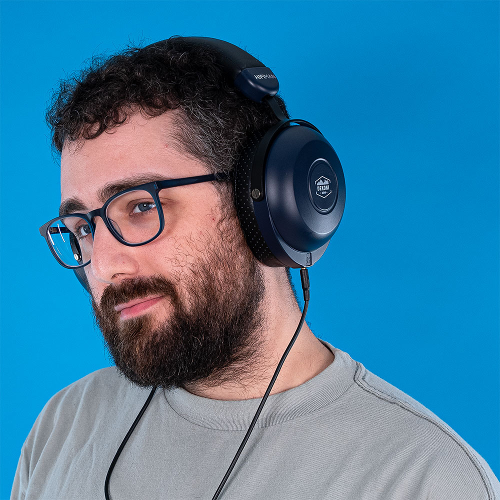 Dekoni Audio デコニオーディオ EPZ-COBALT Cobalt 密閉型ヘッドホン 使用イメージ