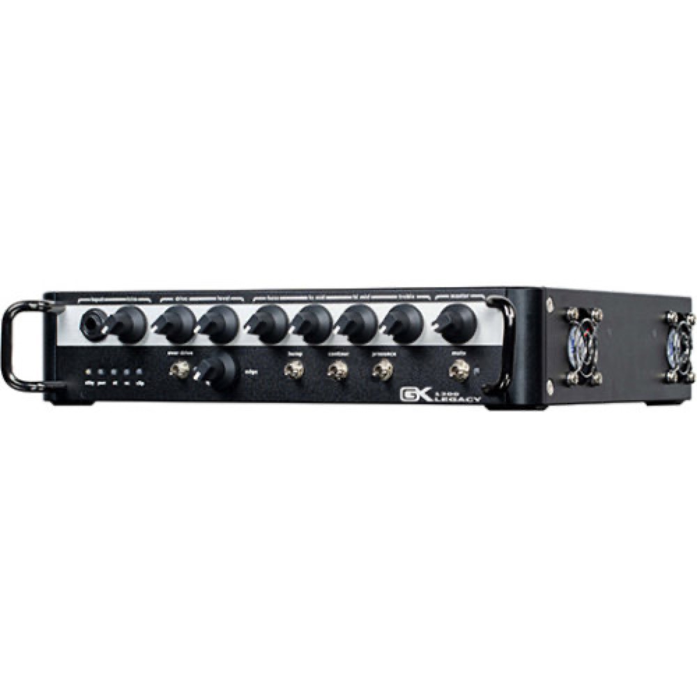 GALLIEN-KRUEGER ギャリエン・クルーガー Legacy 1200 ベースアンプヘッド 右からのアングル