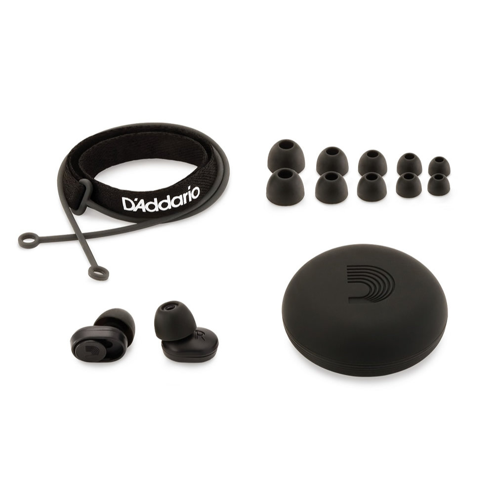 Planet Waves by D’Addario PW-DBUDHP-01 DBUD HEARING PROTECTION イヤープラグ 耳栓 付属品一覧