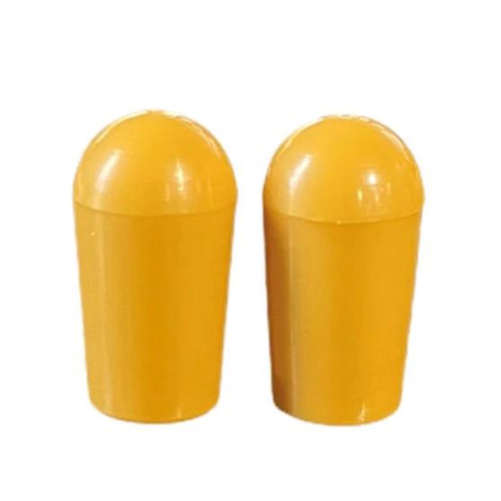 ALLPARTS オールパーツ SK-0040-022 Amber Switch Tips (Qty 2) トグルスイッチノブ
