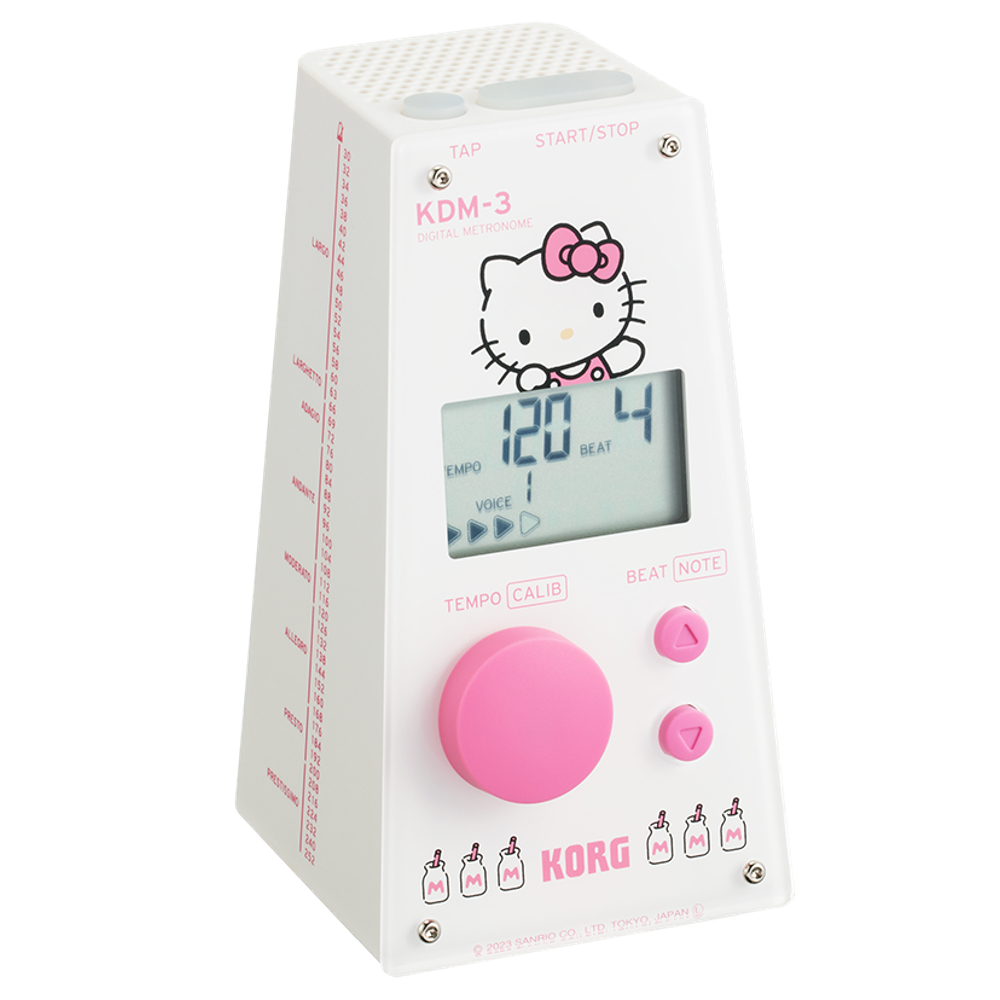 KORG コルグ KDM-3-KT ハローキティー メトロノーム 本体画像
