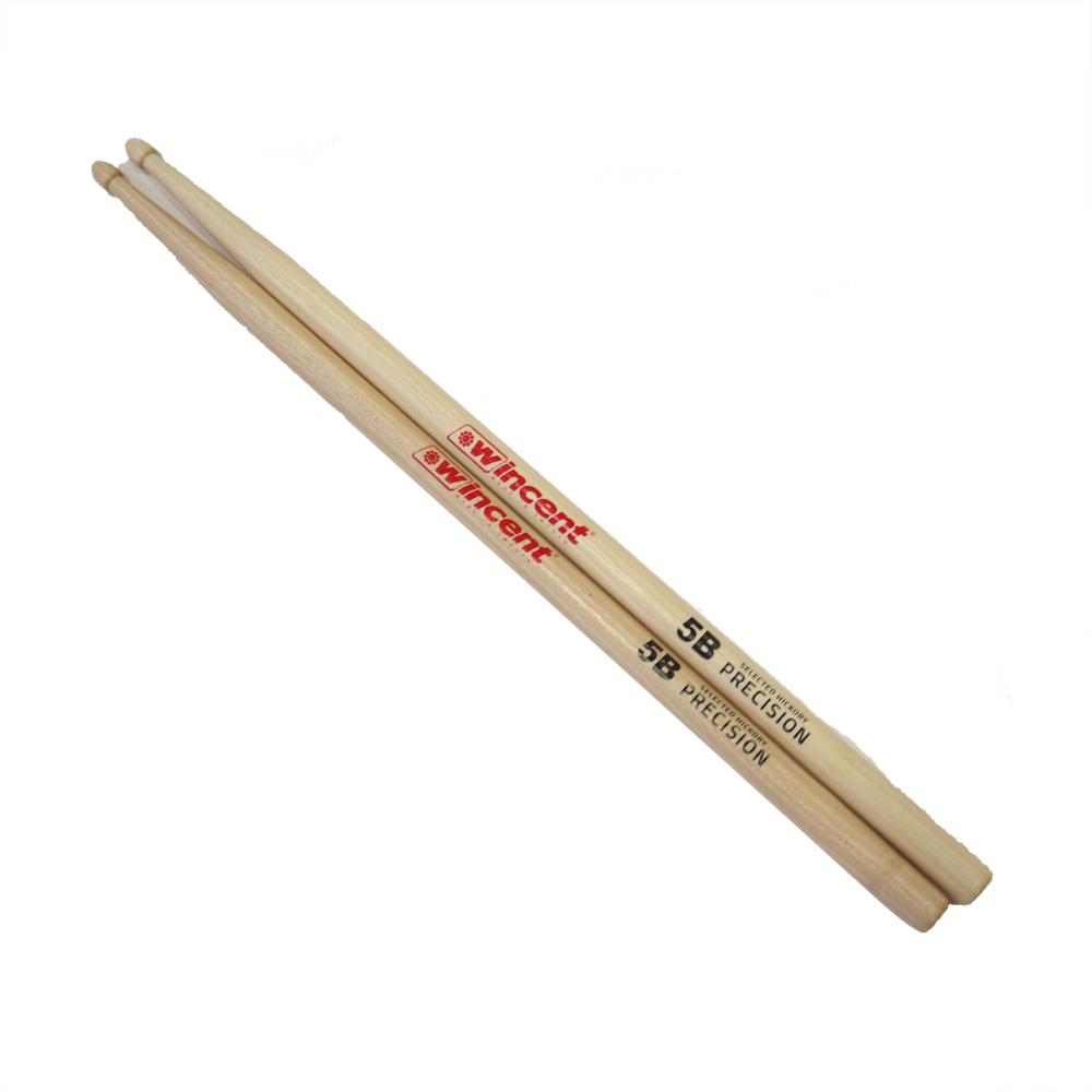 【1ペア】 Wincent ウィンセント W-5BP ドラムスティック ヒッコリー アウトレット