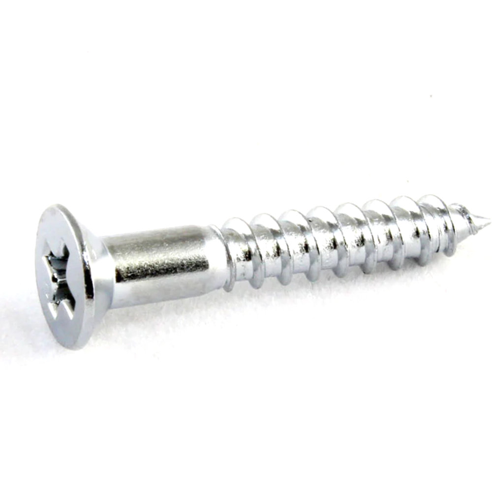 ALLPARTS オールパーツ GS-0063-010 Pack Of 5 Chrome Bridge Mounting Screws ブリッジ止めビス ネジ 5本入り