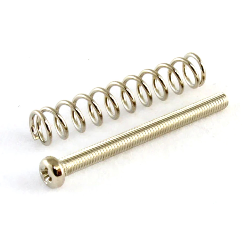 ALLPARTS オールパーツ GS-0394-001 Pack Of 4 Nickel Metric Humbucker Mounting Screws ピックアップ用高さ調整ビス ネジ 4本入り