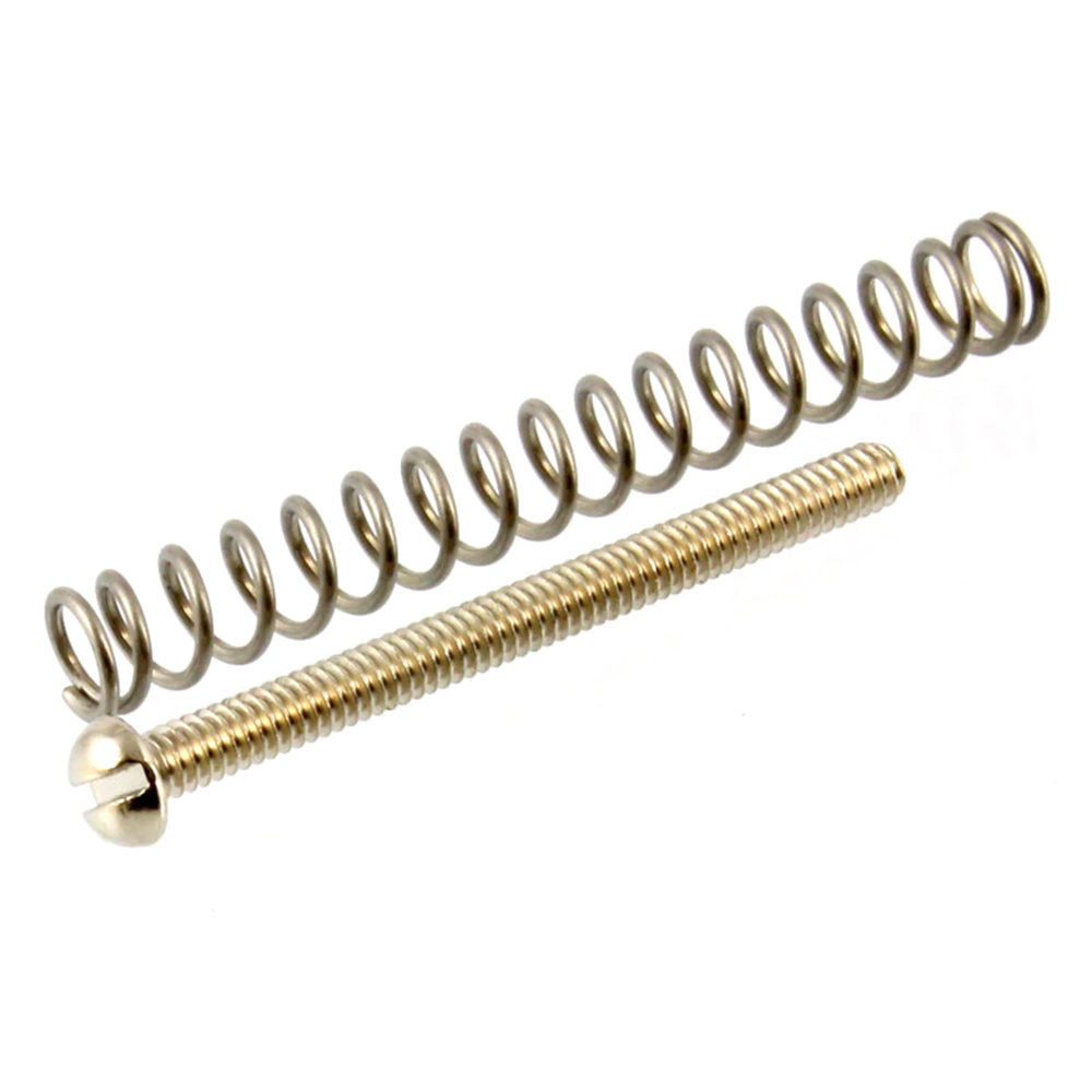 ALLPARTS オールパーツ GS-3012-001 Pack Of 4 Nickel Slot Head Humbucking Screws ピックアップ用高さ調整ビス ネジ 4本入り