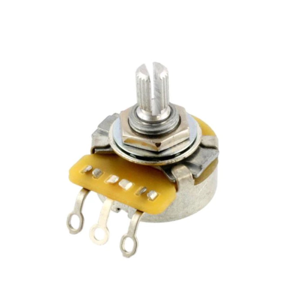 ALLPARTS オールパーツ EP-4385-000 CTS 250K Vintage Style Split Audio Pot Aカーブ スプリットシャフト ポット
