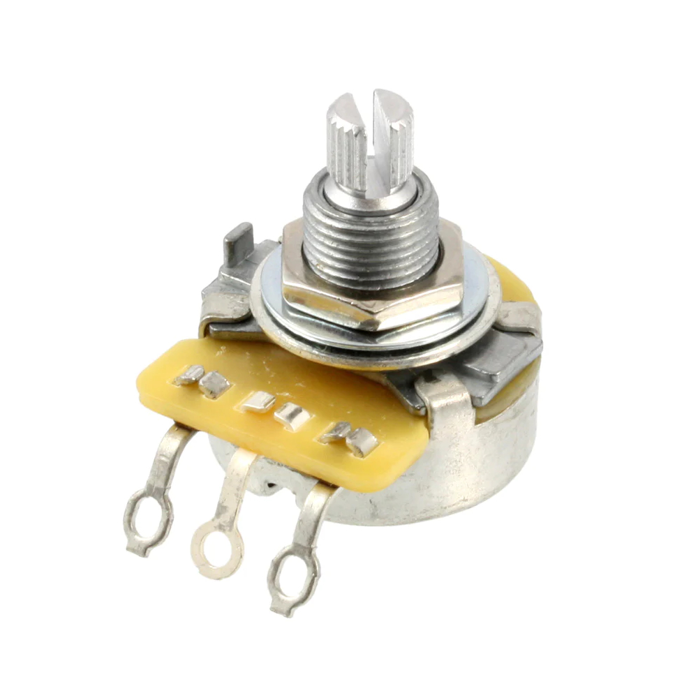 ALLPARTS オールパーツ EP-4386-000 CTS 500K Vintage Style Split Audio Pot Aカーブ スプリットシャフト ポット