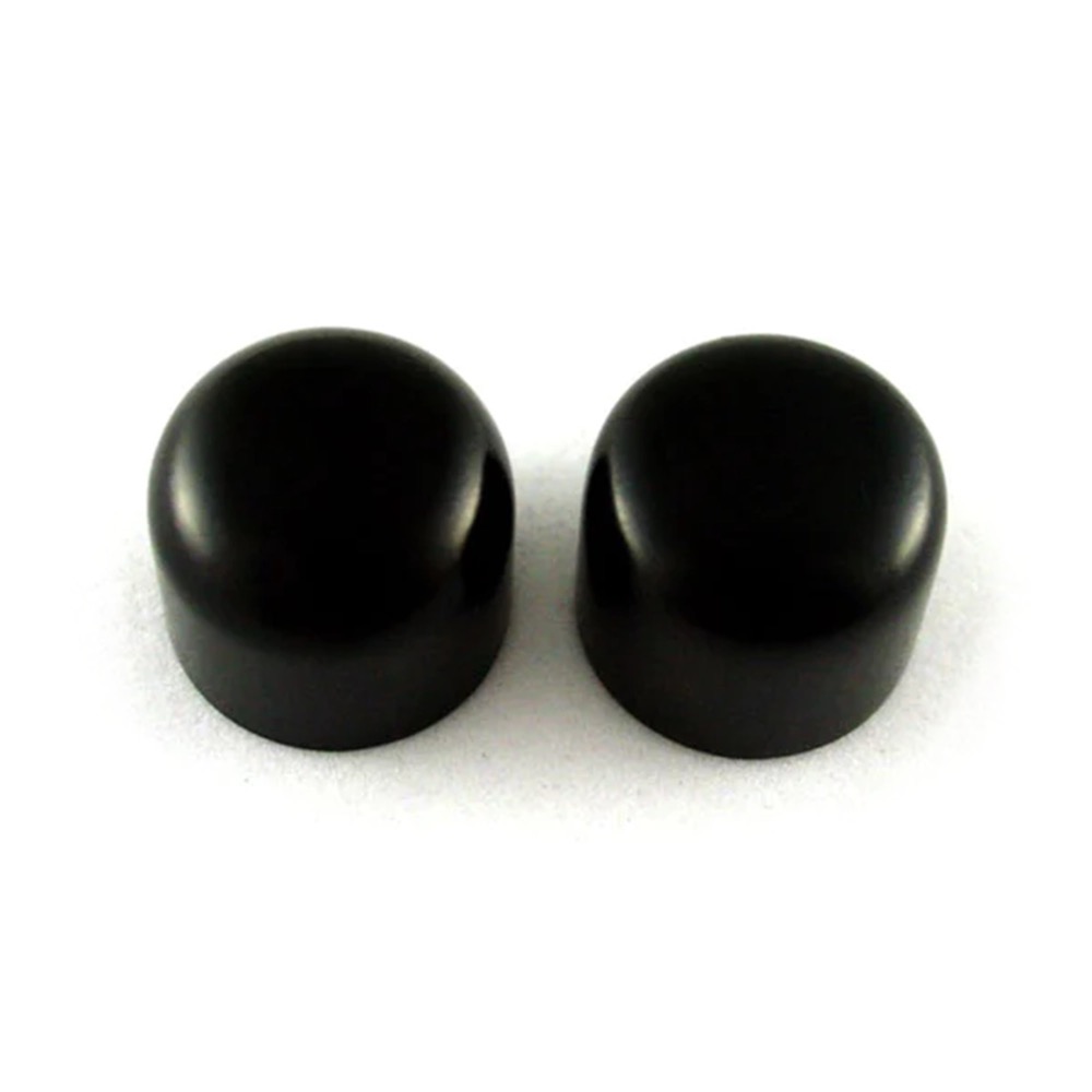 ALLPARTS オールパーツ PK-0198-0E0 Ebony Dome Knobs 2Pcs コントロールノブ 2個セット