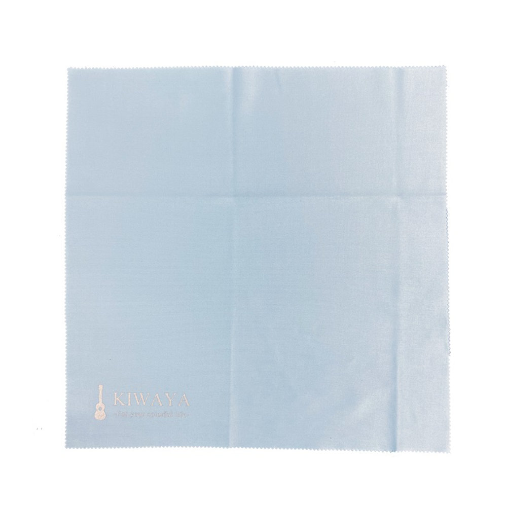 KIWAYA CL-180 ブルー クロス ノンシリコンクロス ウクレレ用ケアクロス