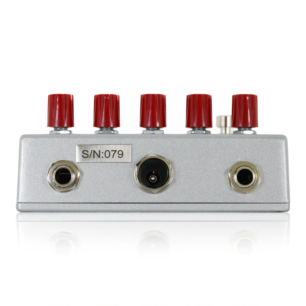 Mojo Hand Fx Sericon オーバードライブ ギターエフェクター in/out端子、Din端子側サイド