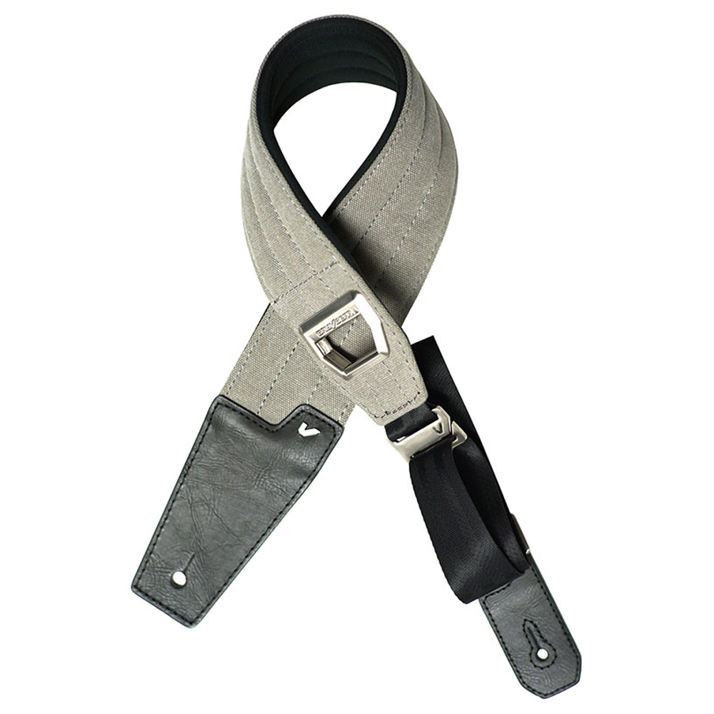 Gruv Gear グルーブギア FABRK Strap GRY Extra Long ネオプレン ギターストラップ