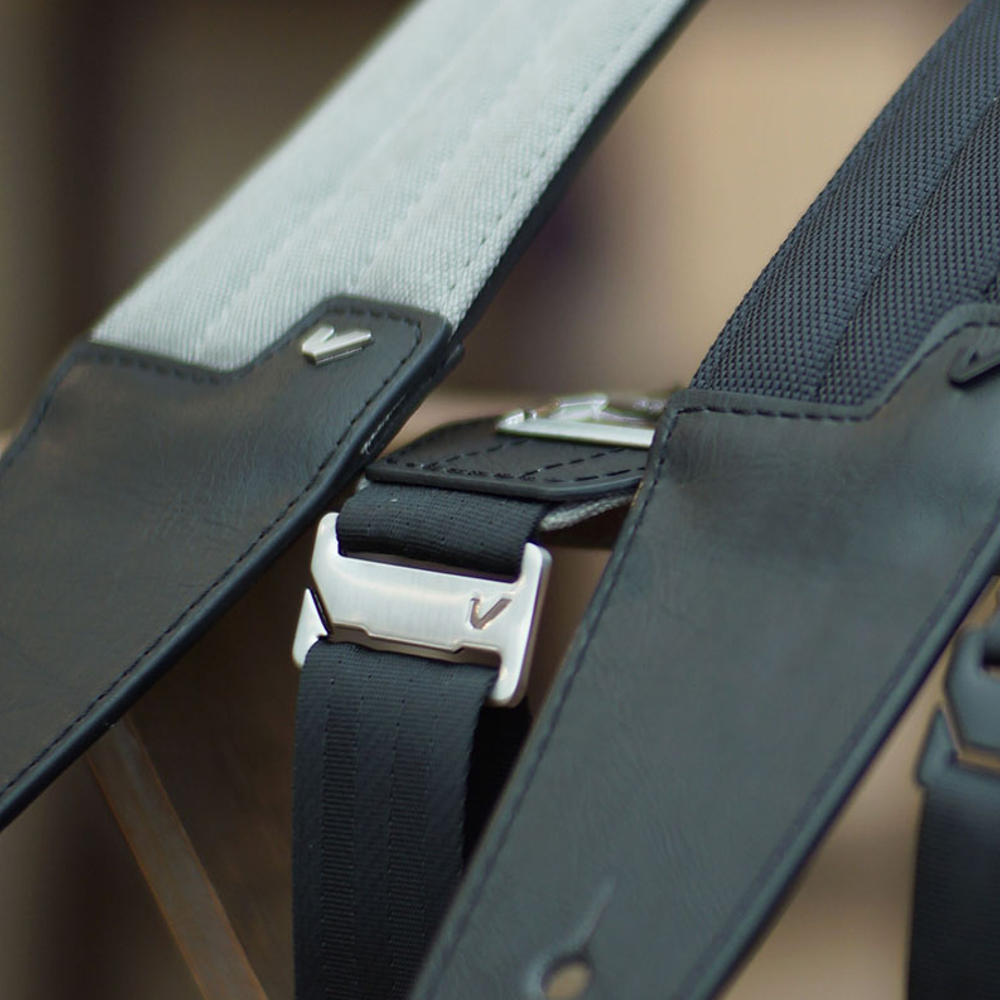 Gruv Gear グルーブギア FABRK Strap BLK Standard ネオプレン ギターストラップ 本体画像