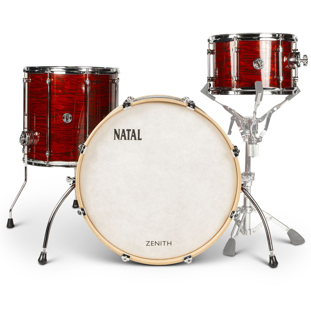 YAMAHA ヤマハ NATAL Zenith KZN-TR-FRD Forge Red ドラムセット