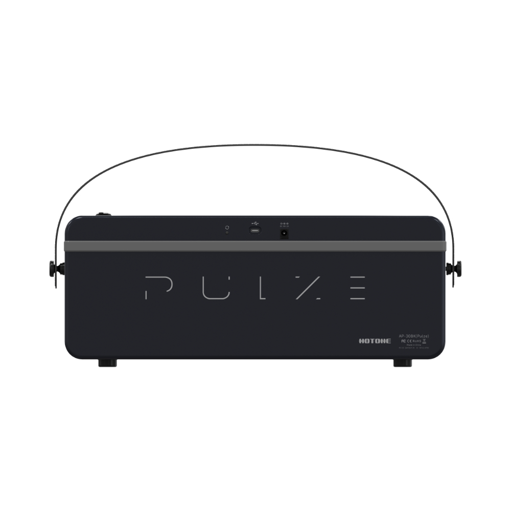 HOTONE ホットトーン Pulze Eclipse マルチモデリングアンプ Bluetoothスピーカー 小型アンプ 黒 バック画像