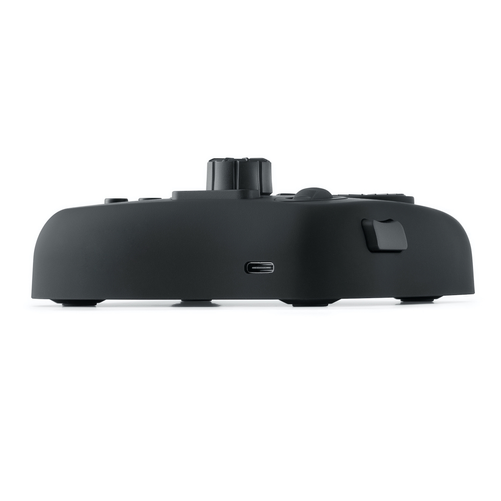 TourBox ツアーボックス TOURBOX-NEO-BK TourBox Neo 動画 画像 編集 クリエイター向け コントローラー 側面画像