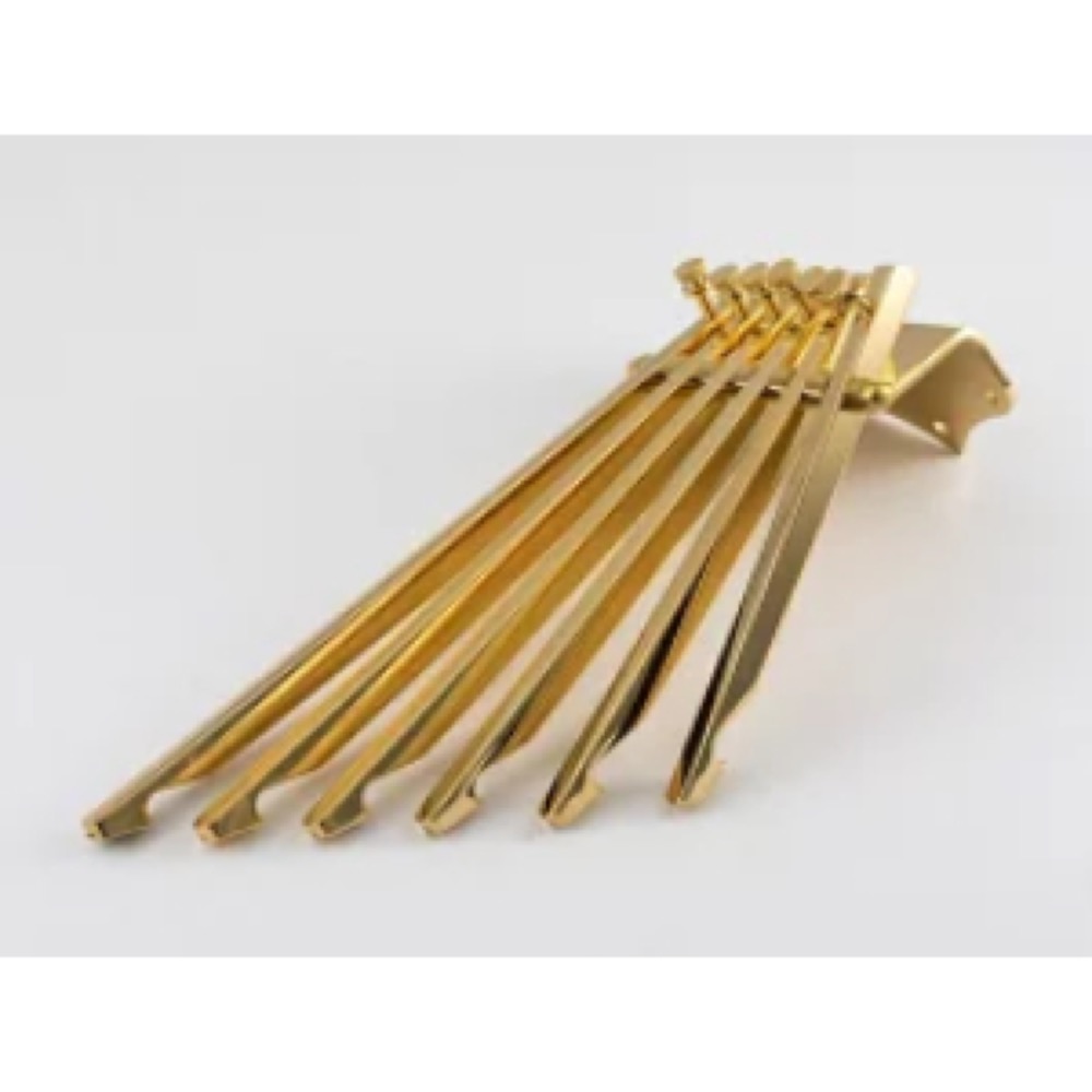 ABM エービーエム ABM1501G シックスフィンガーテールピース ゴールド ショート ギターパーツ 先端部分