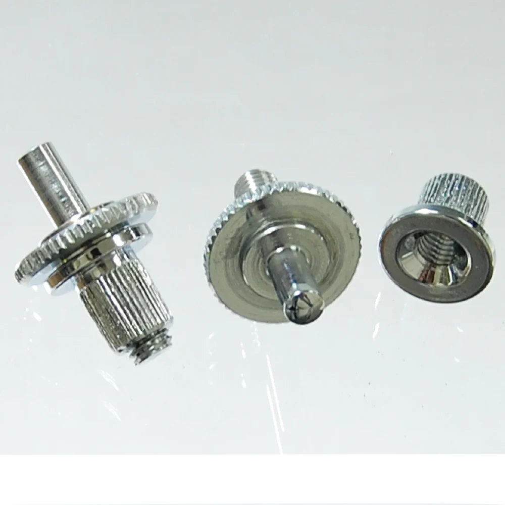 ABM エービーエム ABM2500C ABR-1タイプブリッジ クローム インチ規格 ギターパーツ スタッド、アンカー