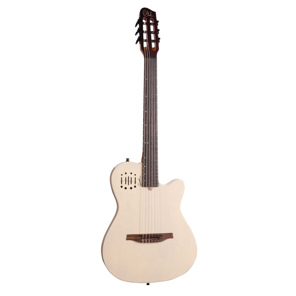 Godin ゴダン Multiac Mundial Ozark Cream ナイロンギター アングル画像