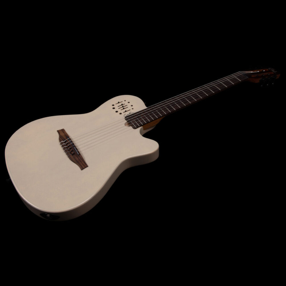 Godin ゴダン Multiac Mundial Ozark Cream ナイロンギター トップ画像