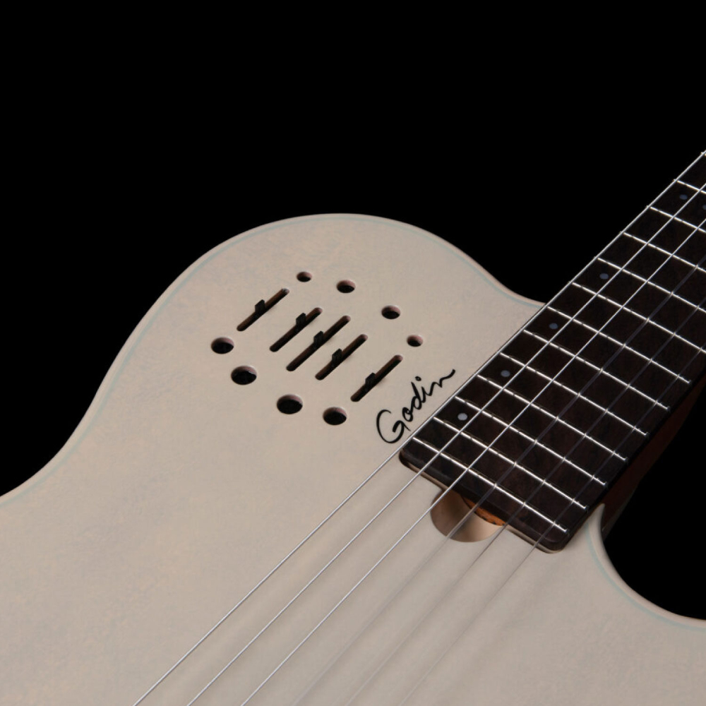 Godin ゴダン Multiac Mundial Ozark Cream ナイロンギター コントロール画像