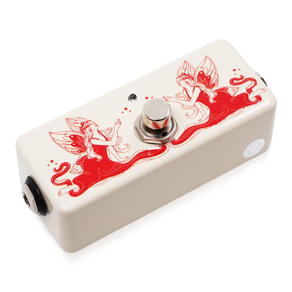 Red Witch Pedals OPIA ファズ ギターエフェクター フットスイッチ側サイドからのアングル