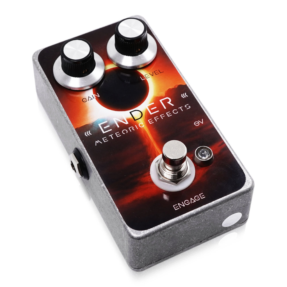 Meteoric Effects Ender Fuzz ファズ ギターエフェクター フットスイッチ側サイド