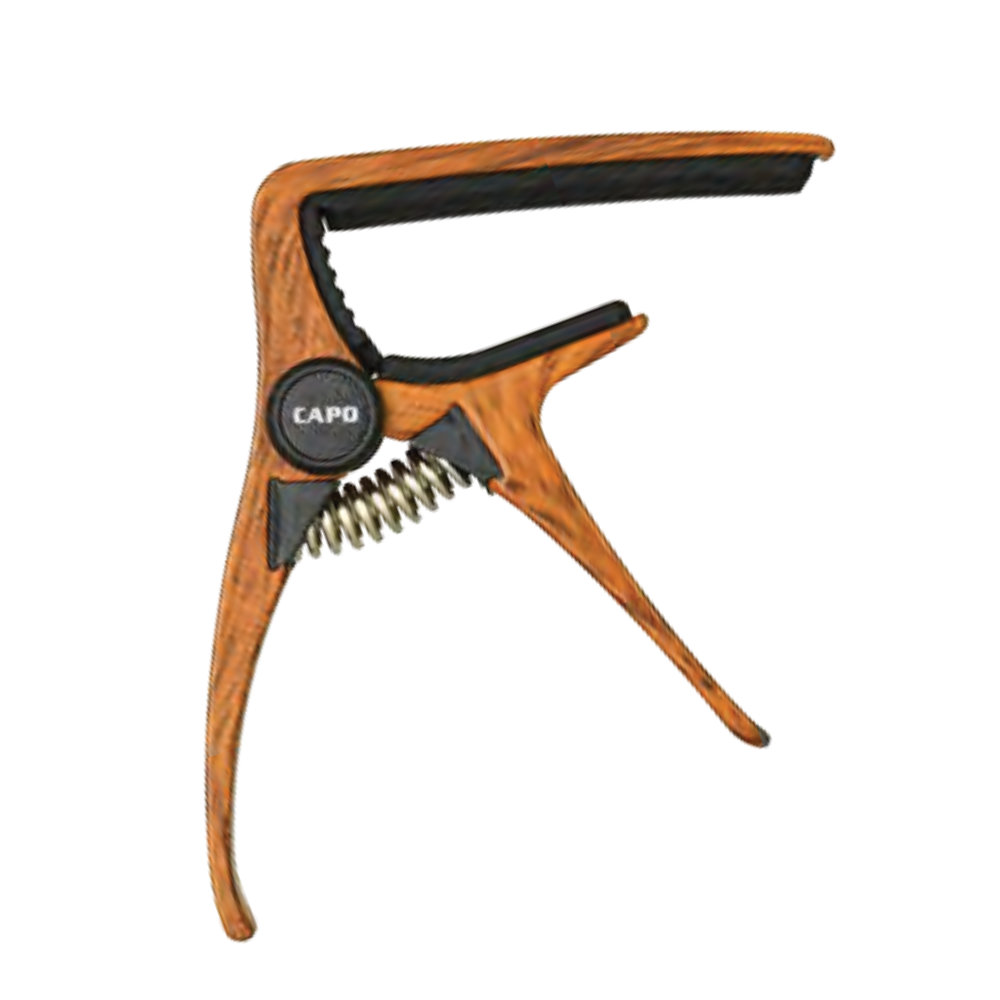 ORCAS OC-01U BW ウクレレ用カポタスト ブラウンウッド柄