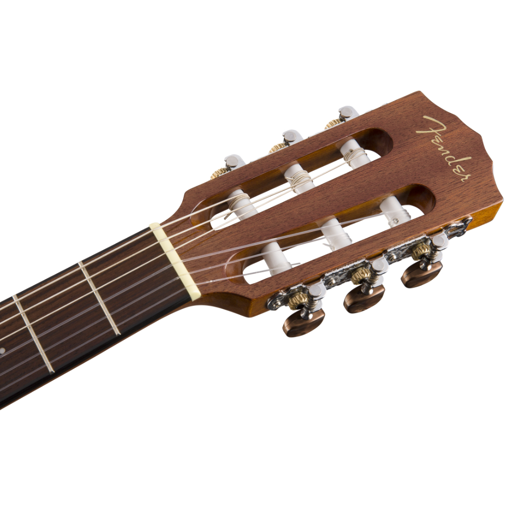 Fender フェンダー CN-60S Nylon Walnut Fingerboard Natural クラシックギター ヘッド画像