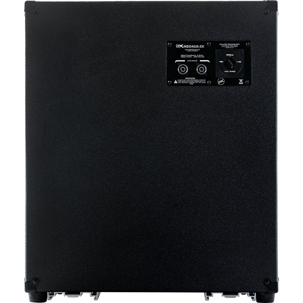 GALLIEN-KRUEGER ギャリエンクルーガー NEO 410-IV ベースアンプ用スピーカーキャビネット 背面