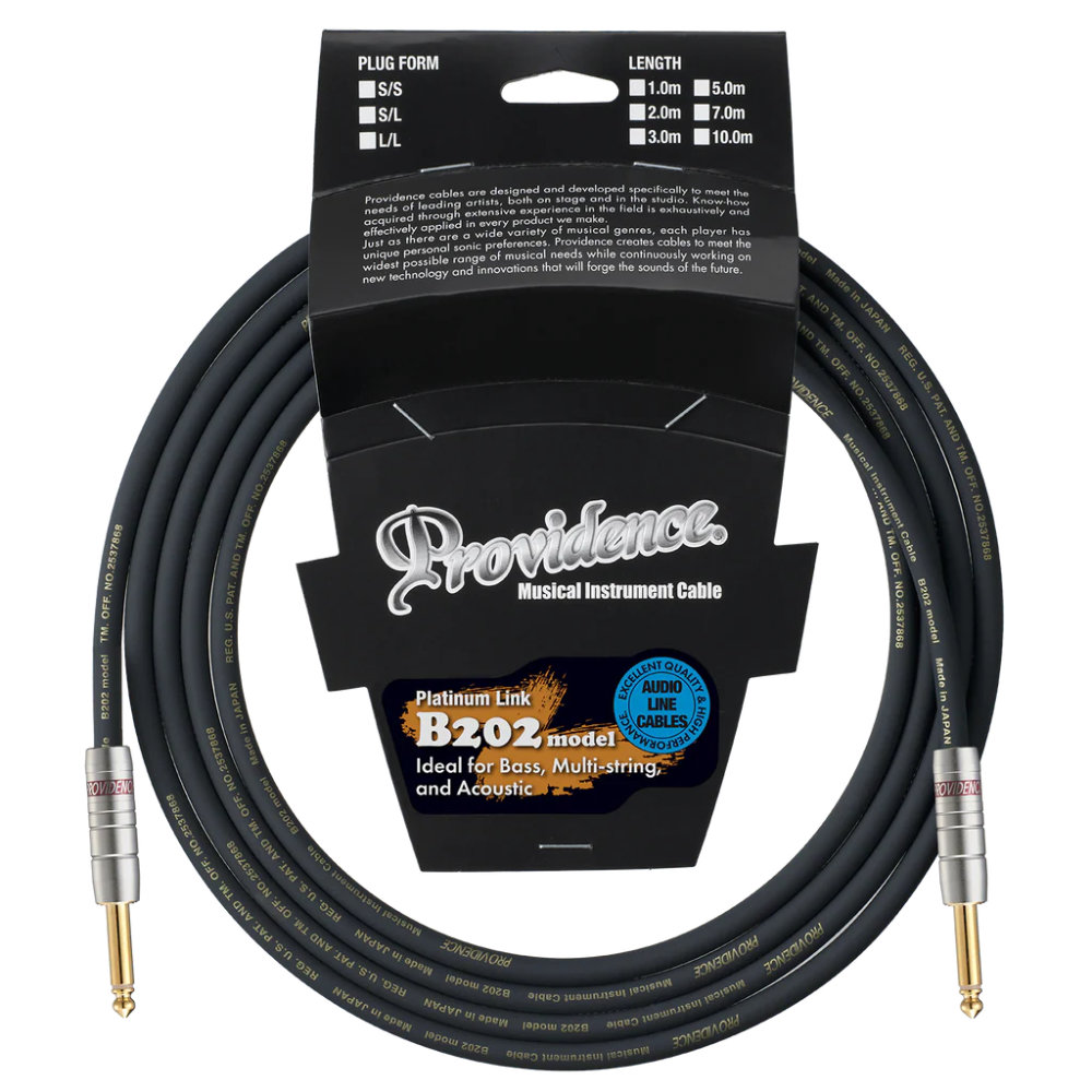 Providence プロビデンス B202 7m SS EF ギターシールド ギターケーブル