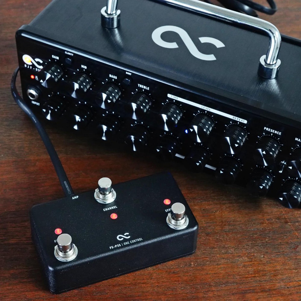 One Control ワンコントロール BJF-S100 with FS-P3S 小型アンプヘッド 専用フットスイッチ付きセット アンプフットスイッチ画像