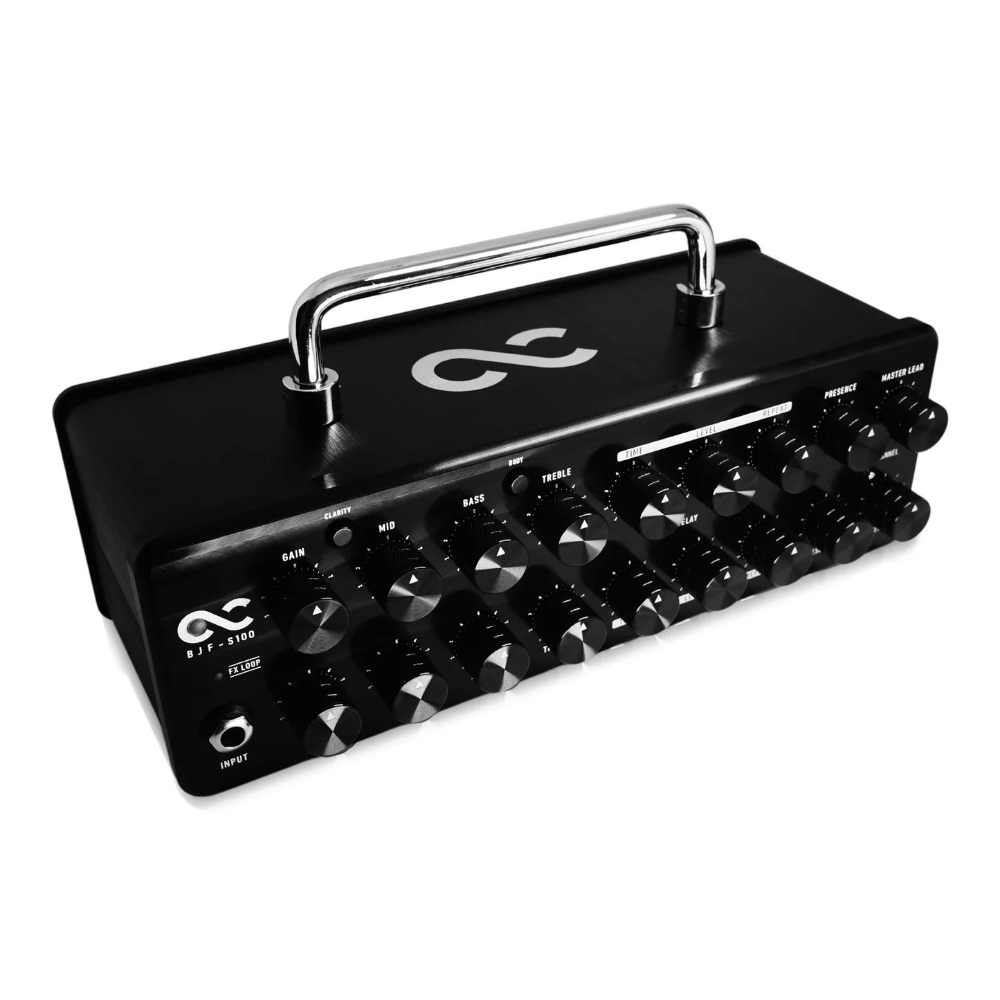One Control ワンコントロール BJF-S100 with FS-P3S 小型アンプヘッド 専用フットスイッチ付きセット アングル画像
