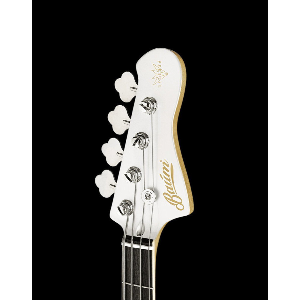 Baum Guitars バウムギターズ Wingman Bass Vintage White エレキベース ヘッド表
