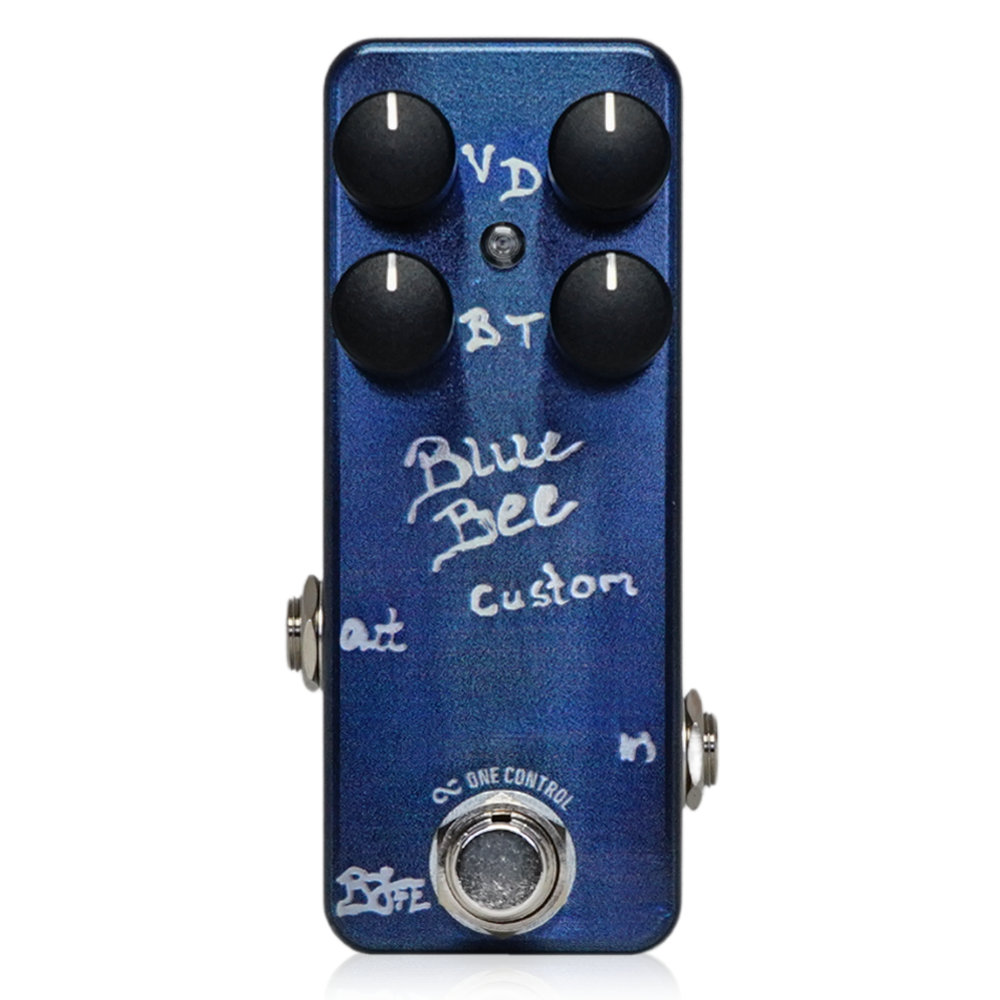 One Control ワンコントロール Blue Bee OD 4K Mini Custom オーバードライブ ギターエフェクター
