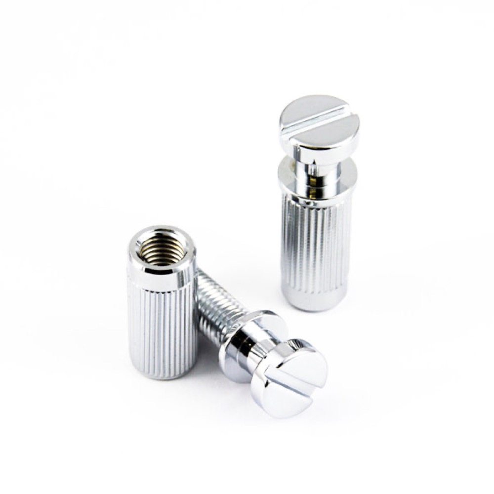 ABM エービーエム ABM30208C ストップテイルピース用スタッド/アンカーセット クローム(ミリ規格) ギターパーツ