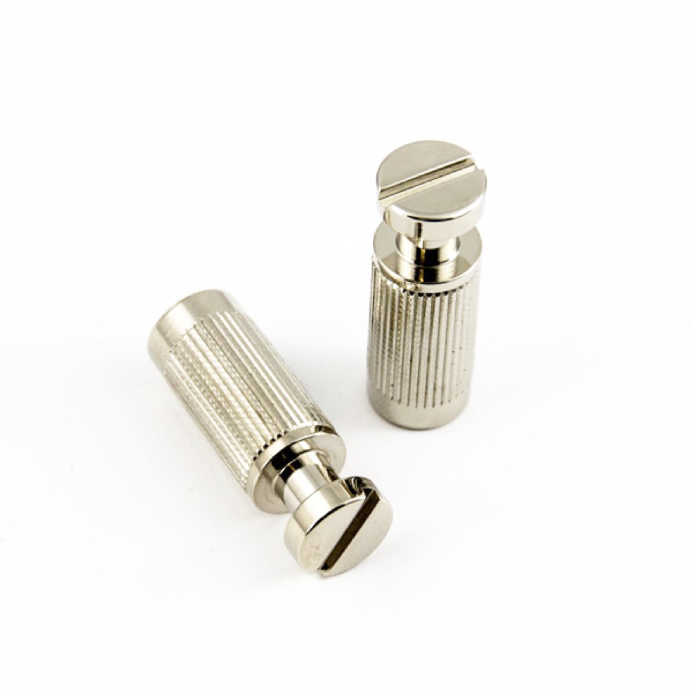 ABM エービーエム ABM30208N ストップテイルピース用スタッド/アンカーセット ニッケル(ミリ規格) ギターパーツ