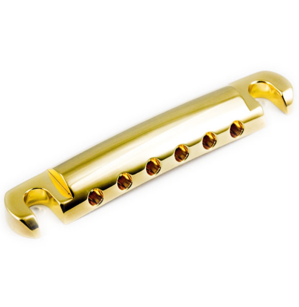 ABM エービーエム ABM3020GA ストップテイルピース ゴールド アルミ製 ギターパーツ